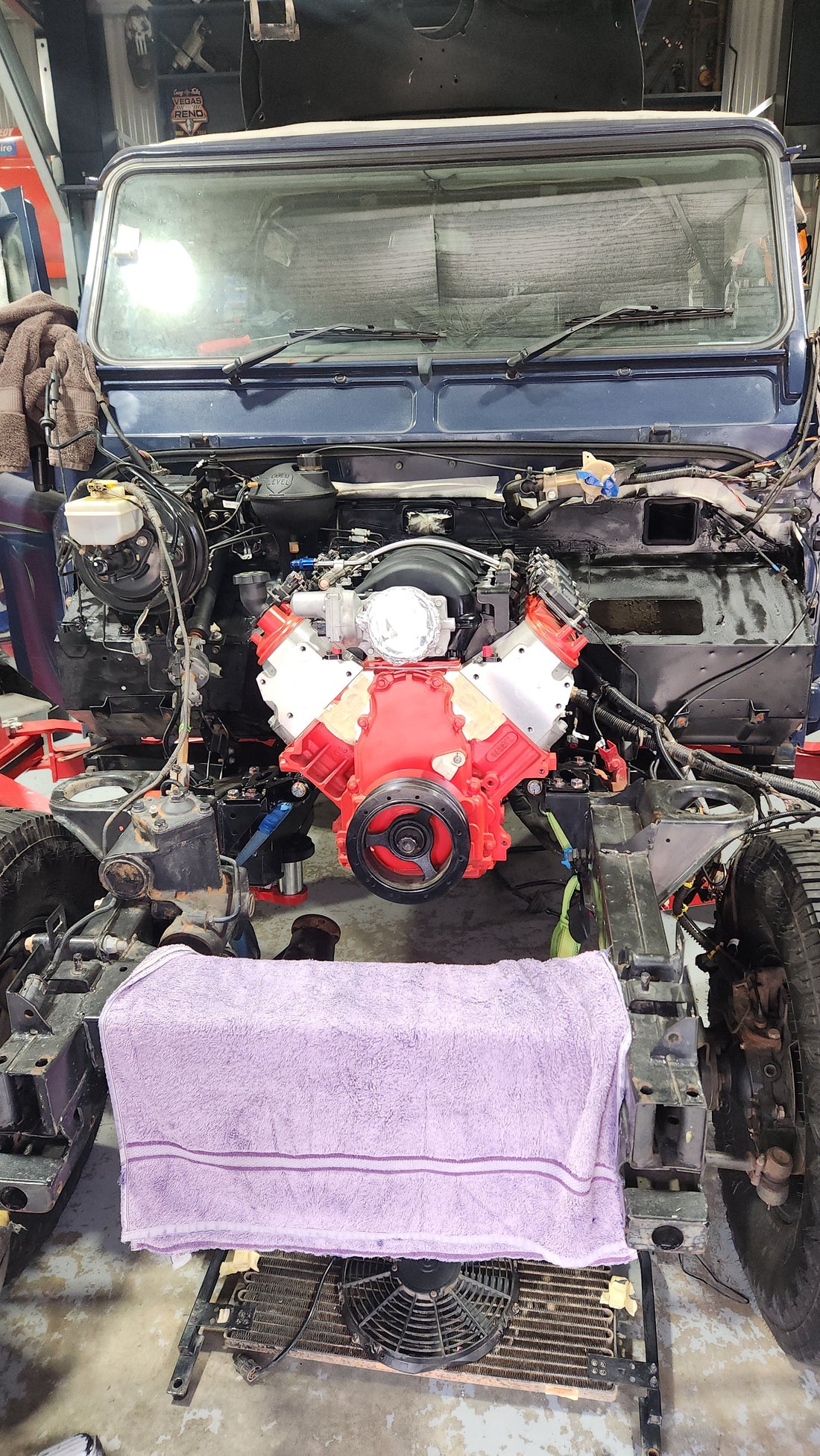 The Defender Pre Runner build has begun