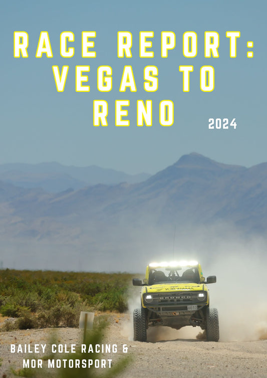 Vegas to Reno 2024 Post Race Report