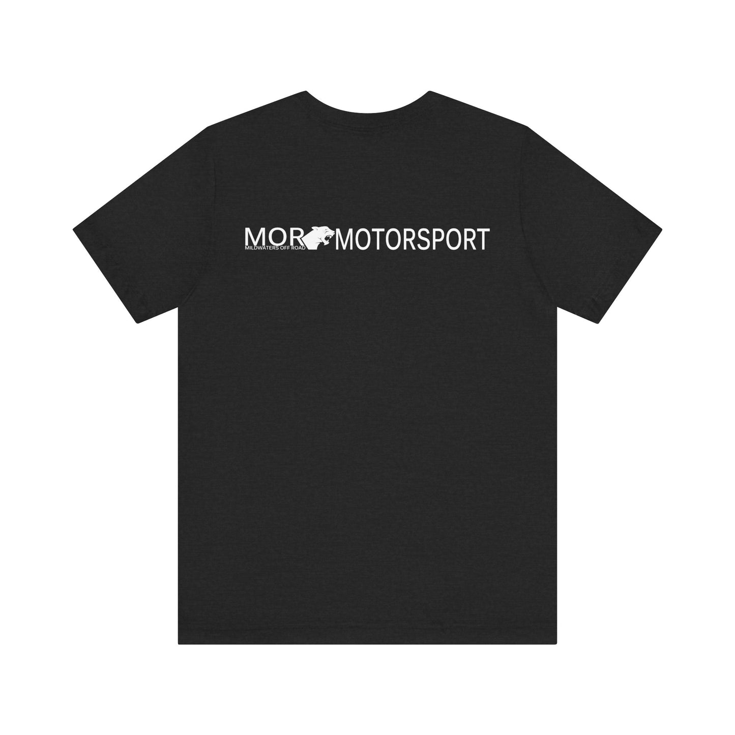 Unisex MOR Motorsport Shop tee *dark colours*